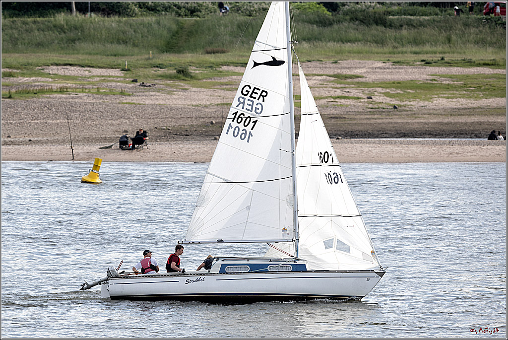 100 Jahre Rheinwoche 2022 - 2. Wettfahrt  Hitdorf - Duesseldorf, 03.06.2022,